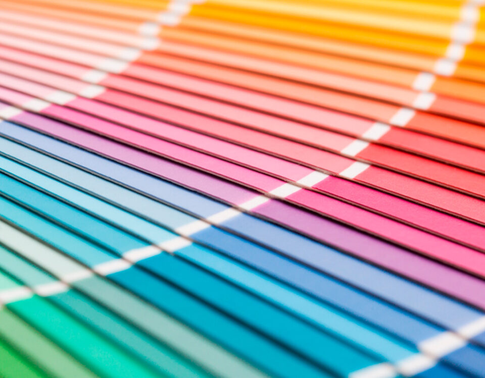Imagem de paleta de cores